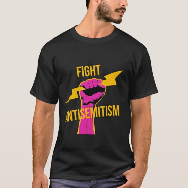 QAA Fight Antisemitismo T-Shirt (Frente)