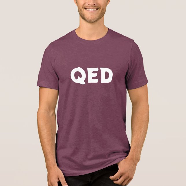QED T-Shirt (Frente)