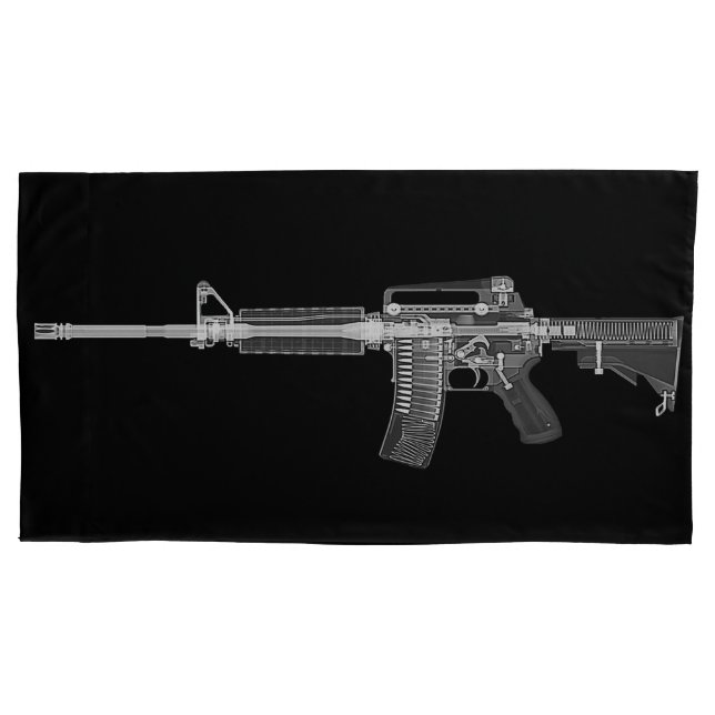 QG militar da arma do raio X da arma de fogo da (Frente)