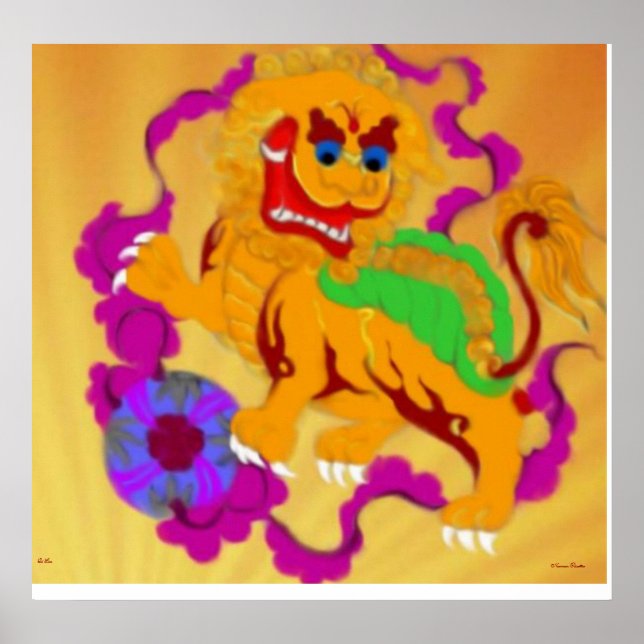 Qi Lin Poster (Frente)