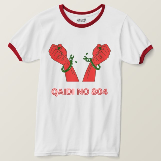 Qidi n.o 804 T-shirt (Frente do Design)