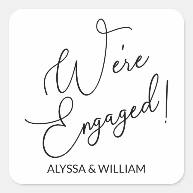 Quadrado Adesivo (Frente)