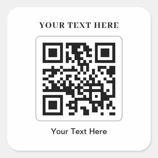 Quadrado Adesivo (Frente)