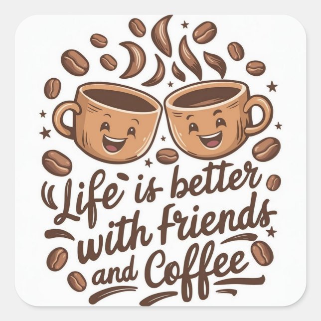 Quadrado adesivo (Frente)