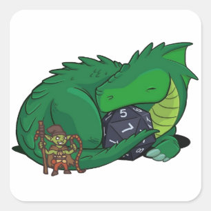 Quadrado Adesivo D&D