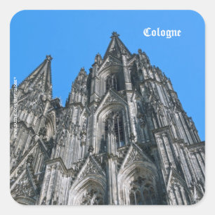 Quadrado Adesivo da Catedral de Colônia