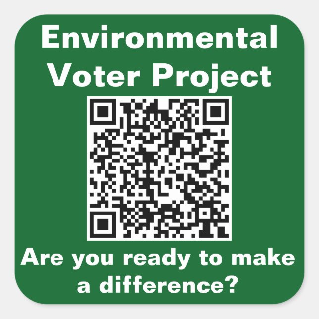 Quadrado, adesivo de 3 polegadas; seis numa folha (Frente)