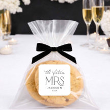 Adesivo de Chuveiro de Noiva da Futura Sra.