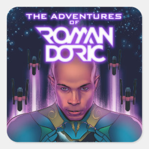 Quadrado Adesivo de Cobrir de banda desenhada ARD