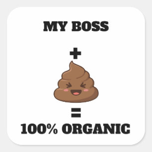 Quadrado Adesivo de Cocô Orgânico 100% Personalizado - Na P