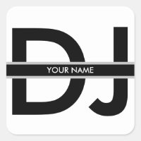 Adesivo de DJ Moderno