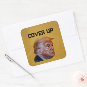 Quadrado Adesivo de Encobrimento de Trump