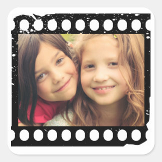 Quadrado adesivo de fotos da fita de cinema instagram