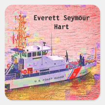 Adesivo de Guarda costeira