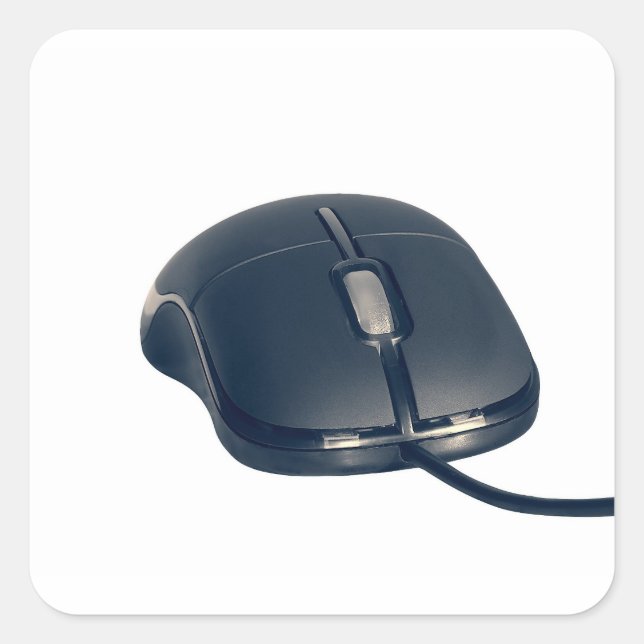 Quadrado Adesivo de Mouse (Frente)