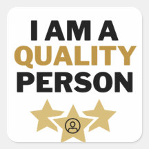 Adesivo de qualidade