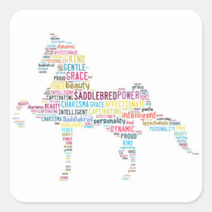 Quadrado Adesivo de sela