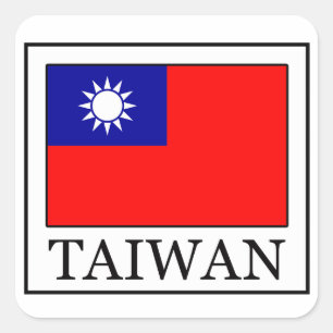 Quadrado Adesivo de Taiwan