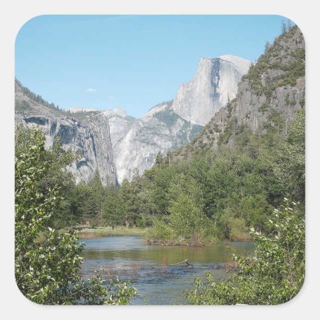 Quadrado Adesivo de Yosemite (Frente)