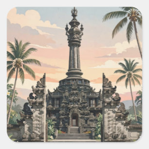Quadrado Adesivo Denpasar Bali