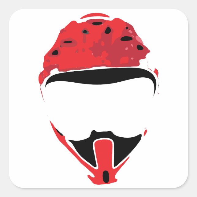 Quadrado Adesivo do logotipo ChaseOnTwoWheels [Sem texto] (Frente)