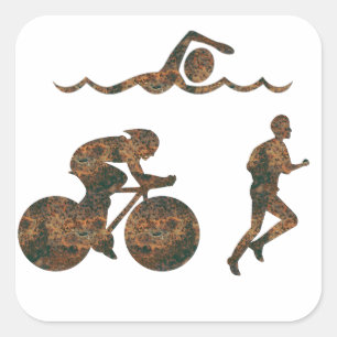 Quadrado Adesivo do Rost Triathlon