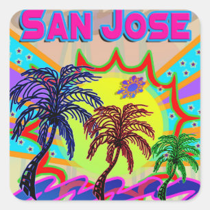 Quadrado Adesivo Eterno de San Jose