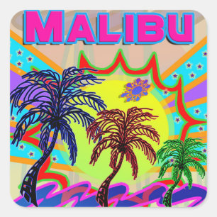 Quadrado Adesivo Eterno Malibu