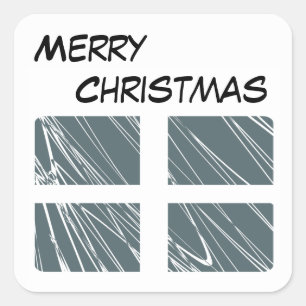 Quadrado Adesivo Feliz Natal