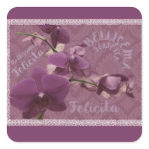 Adesivo Floral Vintage