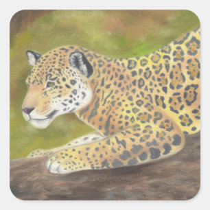 Quadrado Adesivo Jaguar