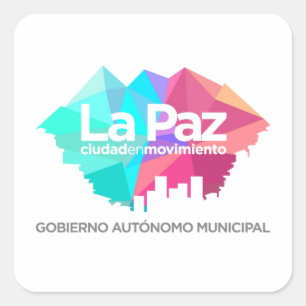 Quadrado Adesivo La Paz