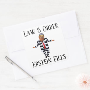 Quadrado Adesivo Law & Order