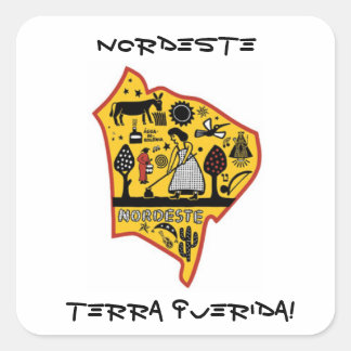 QUADRADO ADESIVO NORDESTE