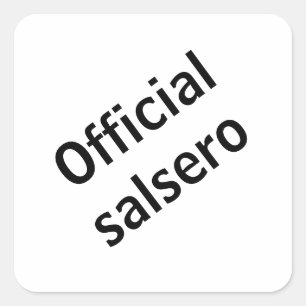 Quadrado Adesivo oficial salsero