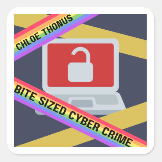 Quadrado adesivo orgulho gay