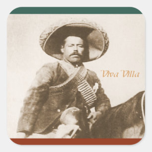 Quadrado Adesivo Pancho Villa