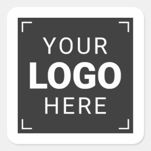 Quadrado Adesivo Personalizado com Seu Logotipo