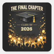 Adesivo Personalizado O Capítulo Final Formatura 2