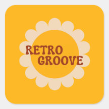 Adesivo Retro Groove