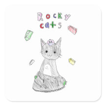 adesivo Rocky Cats