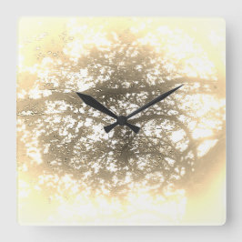 QUADRADO ARTE E DESIGN DE RELÓGIO