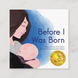 Quadrado Autor Cartão de visita