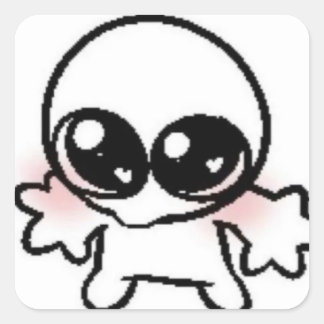 Quadrado bobo adesivo