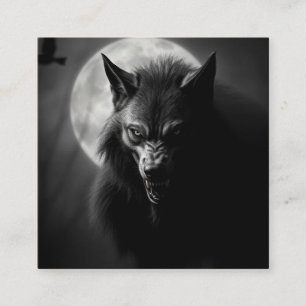 Quadrado Cartão de visita