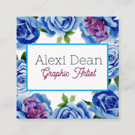 Quadrado Cartão de visita