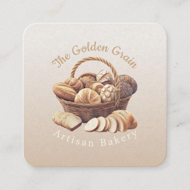 Quadrado Cartão de Visita (Frente)