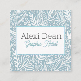 Quadrado Cartão de visita