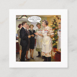 Quadrado Cartão de Visita