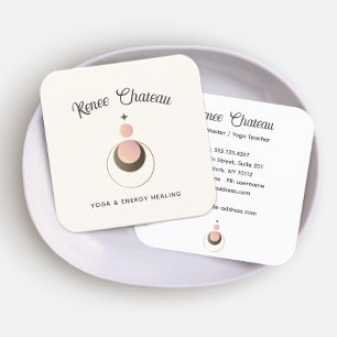 Quadrado Cartão de visita da estrela moderna Bobo Celestial